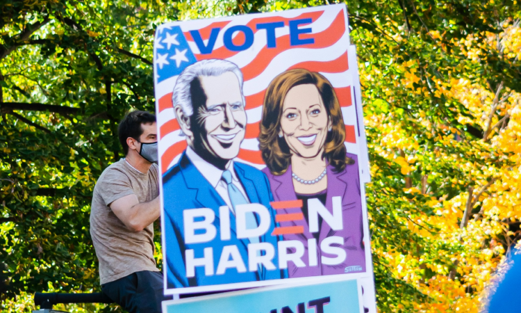 Joe Biden et Kamala Harris.